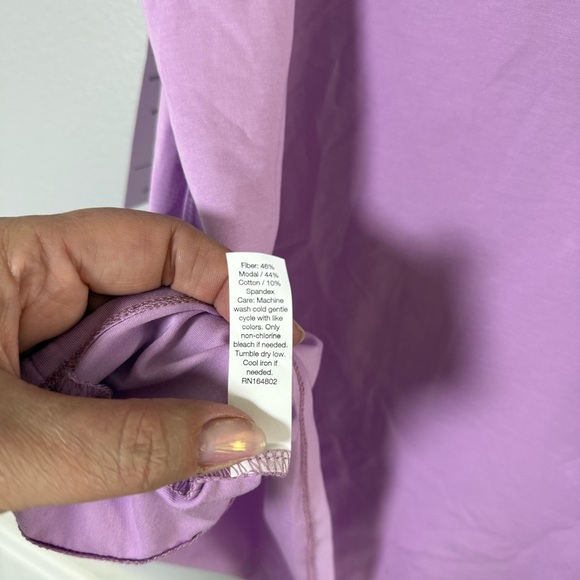 Isabella Active Wear Lavender Tank Top - Picture 8 of 8